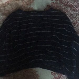 Striped navy blue and white pullover from urban!